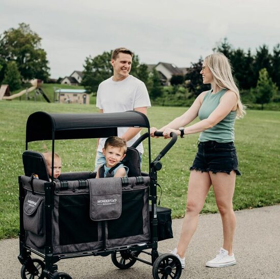 W2 ELITE 2-seater multifunctional stroller wagon